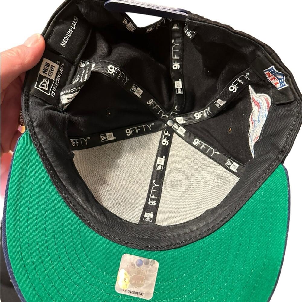 NFL Tennessee Titans New Era Ball Cap Hat Blue One Size - Picture 3 of 4